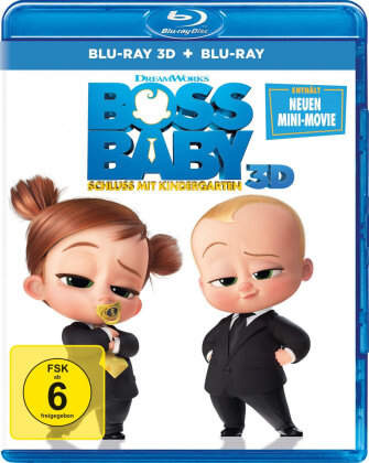 Boss Baby 2 - Schluss mit Kindergarten (2021) (Blu-ray 3D + Blu-ray)