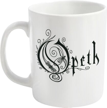 Opeth - Logo (White)