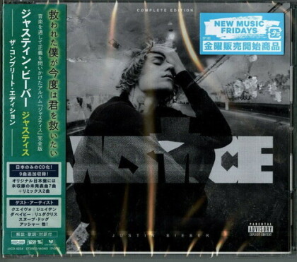 Justin Bieber - Justice: The Complete Edition (Japan Edition, 27 Tracks)