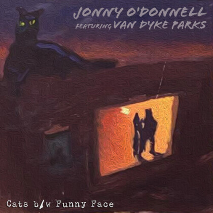 Jonny O'donnell & Van Dyke Parks - Cats / Funny Face (7" Single)