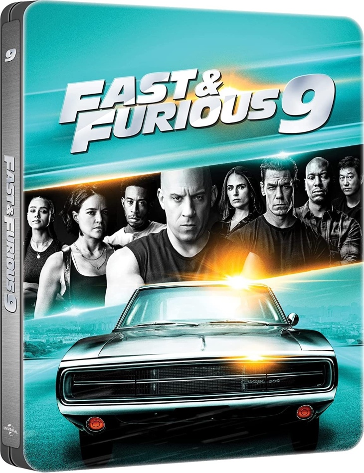 Fast & Furious 9 - The Fast Saga (2021) (Steelbook, 4K Ultra HD + Blu-ray)