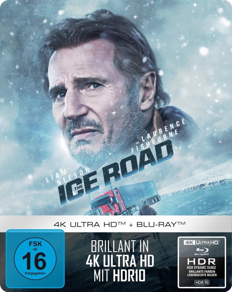 The Ice Road (2021) (Limited Edition, Steelbook, 4K Ultra HD + Blu-ray)