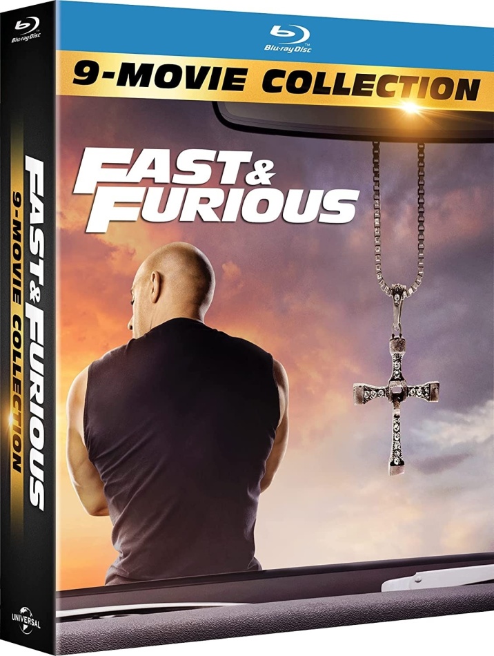 Fast & Furious 1-9 - 9-Movie Collection (9 Blu-rays)