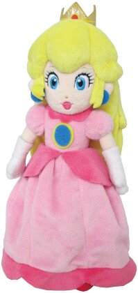 Peluche - Princesse Peach - Super Mario - 18 cm