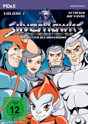 Silverhawks - Vol. 1 - Folge 1-32 (Pidax Animation, 4 DVDs)