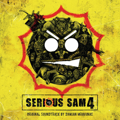 Damjan Mravunac - Serious Sam 4 - OST (Translucent Yellow Vinyl, 2 LPs)