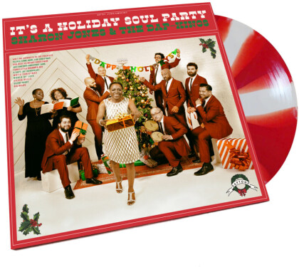 Sharon Jones & The Dap Kings - It's A Holiday Soul Party (2021 Reissue, Daptone Records, LP + Digital Copy)