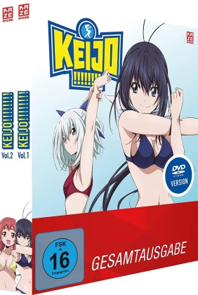 Keijo!!!!!!!! - Vol. 1 & 2 (Gesamtausgabe, Bundle, 2 DVDs)