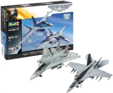 Top Gun - Top Gun F-14 Tomcat & F/A-18E Super Hornet Gift Set 1:72 Model Kits
