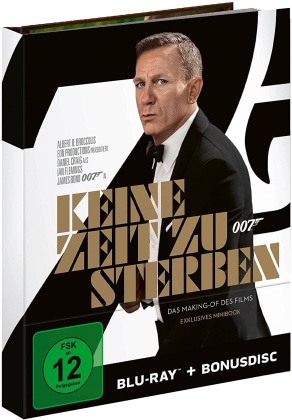 James Bond: Keine Zeit zu sterben (2021) (Digibook, Édition Limitée, 2 Blu-ray)