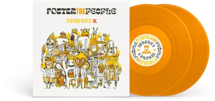 Foster The People - Torches X (Gatefold, Deluxe Edition, Orange Vinyl, 2 LPs)