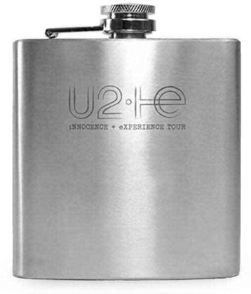U2 Drinks Flask - Logo (Ex-Tour)
