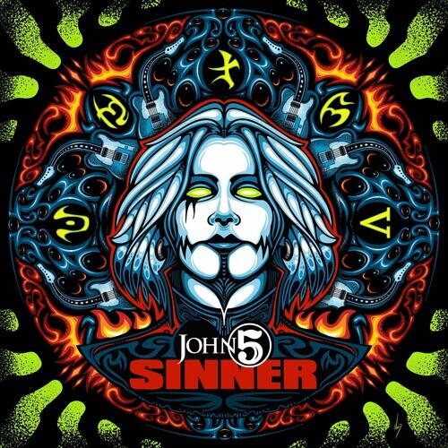 John 5 (Rob Zombie) & The Creatures - Sinner Yellow Vinyl, LP