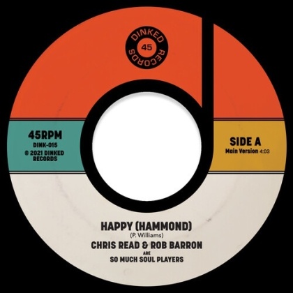 Chris Read & Rob Barron - Happy (hammond) (7" Single)