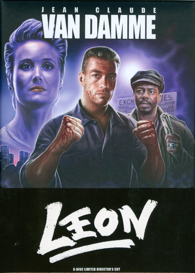 Leon (1990) (Cover A, Wattiert, Director's Cut, Limited Edition, Mediabook, Uncut, Blu-ray + 4 DVDs + CD)