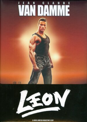 Leon (1990) (Cover B, Wattiert, Director's Cut, Limited Edition, Mediabook, 3 Blu-rays + 3 DVDs)