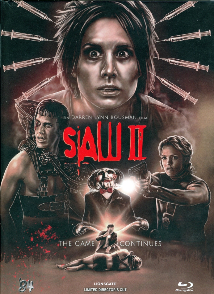 Saw 2 (2005) (Cover B, Director's Cut, Limited Edition, Mediabook)
