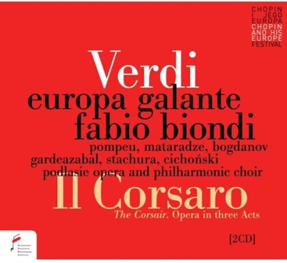 Fabio Biondi, Europa Galante & Giuseppe Verdi (1813-1901) - Il Corsaro (The Corsair) (2 CD)