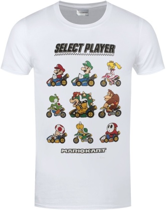 Super Mario Kart: Choose Your Driver - Men's T-Shirt