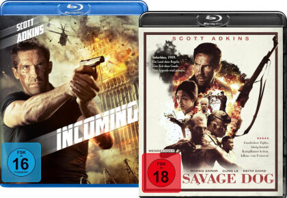 Incoming (2018) / Savage Dog (2017) (Bundle, 2 Blu-rays)