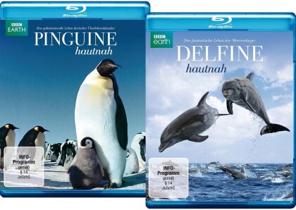 Pinguine hautnah / Delfine hautnah (BBC Earth, Édition Limitée, 2 Blu-ray)