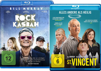 St. Vincent (2014) / Rock the Kasbah (2015) (Bundle, 2 Blu-rays)
