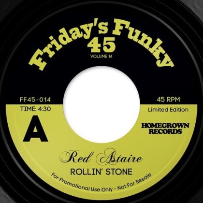 Red Astaire - Rollin' Stone B/W Love To Angie (7" Single)