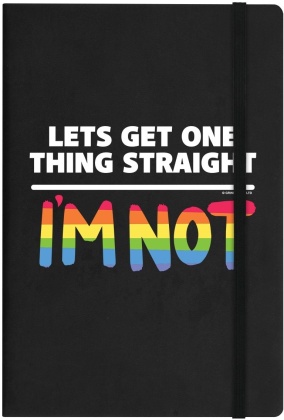 Let's Get One Thing Straight - A5 Hard Cover Notebook