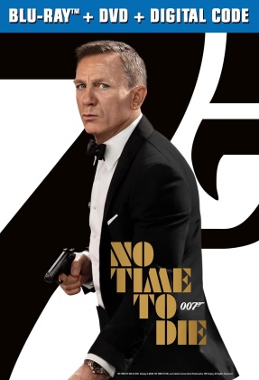 James Bond: No Time To Die (2021) (Blu-ray + DVD)
