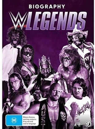 WWE: Biography - Legends Vol. 1+2 (4 DVDs)