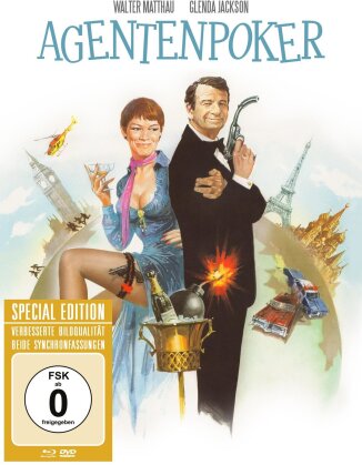 Agentenpoker (1980) (Digipack, Special Edition, Blu-ray + DVD)