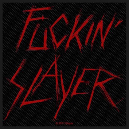 Slayer Standard Patch - Fuckin' Slayer