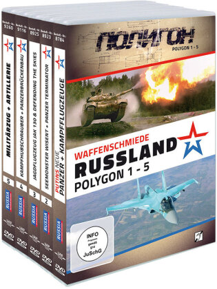 Waffenschmiede Russland - Polygon 1-5 (5 DVD)