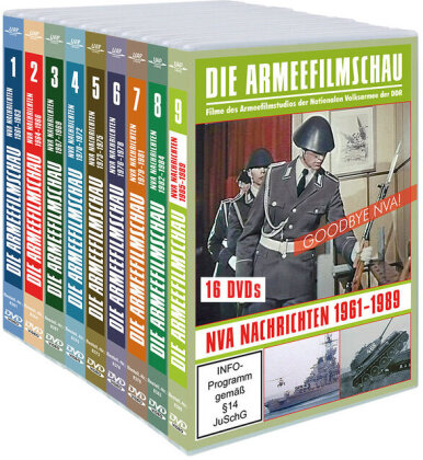 Die Armeefilmschau - NVA Nachrichten 1961-1989 (16 DVDs)