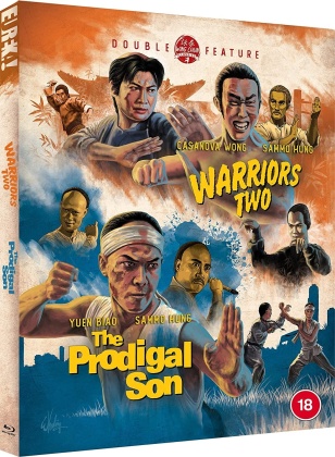 Warriors Two / The Prodigal Son - Two Films By Sammo Hung (Eureka!, Édition Limitée, 2 Blu-ray)