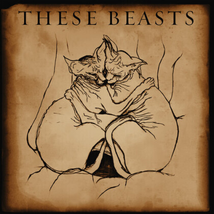 These Beasts - --- (2021 Reissue, Magnetic Eye, Clear Oxblood Aqua Splatter Vinyl, LP)