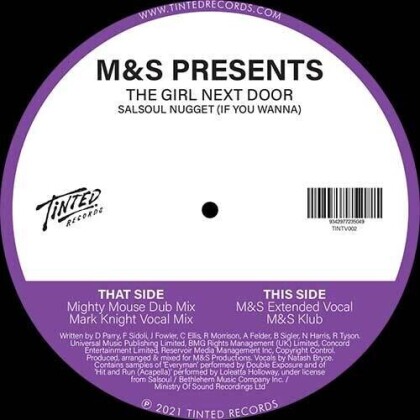 M&S Presents The Girl Next Door - Salsoul Nugget (20th Anniversary Remixes, 2021 Reissue, 20th Anniversary Edition, LP)