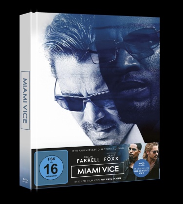 Miami Vice (2006) (Director's Edition, 15th Anniversary Edition, Director's Cut, Kinoversion, Limited Edition, Mediabook, 2 Blu-rays)