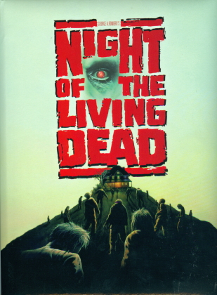 Night of the Living Dead (1990) (Cover I, Wattiert, Limited Edition, Mediabook, Blu-ray + DVD)