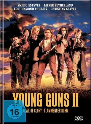 Young Guns 2 - Blaze of Glory (1990) (Limited Edition, Mediabook, Blu-ray + DVD)