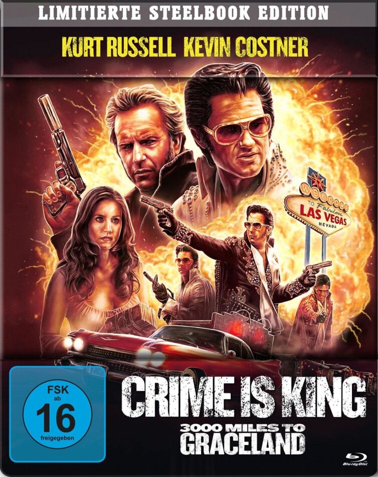 Crime is King - 3000 Miles to Graceland (2001) (Limited Edition, Steelbook, Uncut)