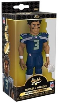 Funko Gold 5 NFL - Seahawks: Russell Wilson (Home Uniform)(Styles May Vary)