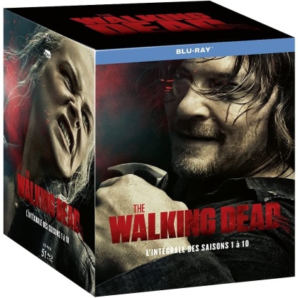 The Walking Dead - Saisons 1-10 (51 Blu-rays)