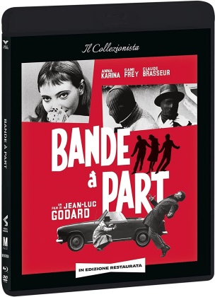 Bande à part (1964) (Il Collezionista, Restored, Blu-ray + DVD)