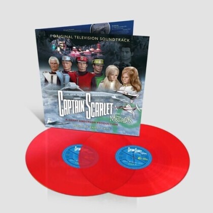 Barry Gray - Captain Scarlet and the Mysterons - OST (Transparent Red Vinyl, 2 LPs)