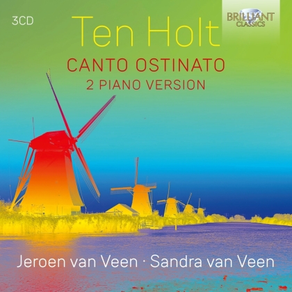 Jeroen van Veen (*1969), Sandra van Veen & Simeon Ten Holt (1923-2012) - Canto Ostinato 2 Piano Version (3 CDs)