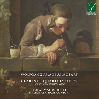 Wolfgang Amadeus Mozart (1756-1791), Luigi Magistrelli & Italian Classical Consort - Clarinet Quartets Op. 79