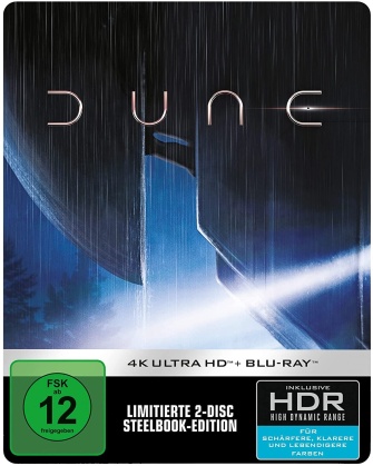 Dune - Part 1 (2021) (Edizione Limitata, Steelbook, 4K Ultra HD + Blu-ray)