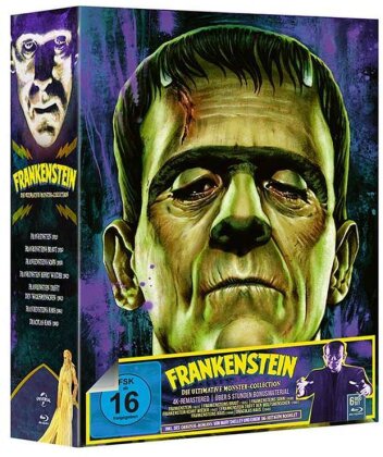 Frankenstein: Die ultimative Monster-Collection (Digipack, 6 Blu-ray)