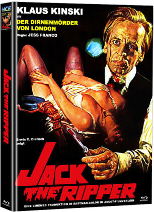 Jack the Ripper (1976) (Cover A, Édition Limitée, Mediabook, Uncut)